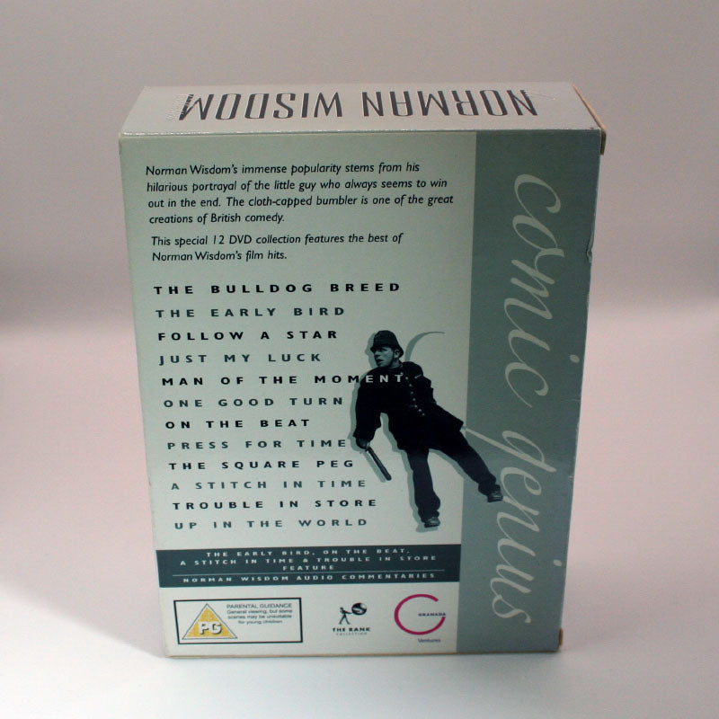 The Norman Wisdom Collection (Box Set 12 Discs)
