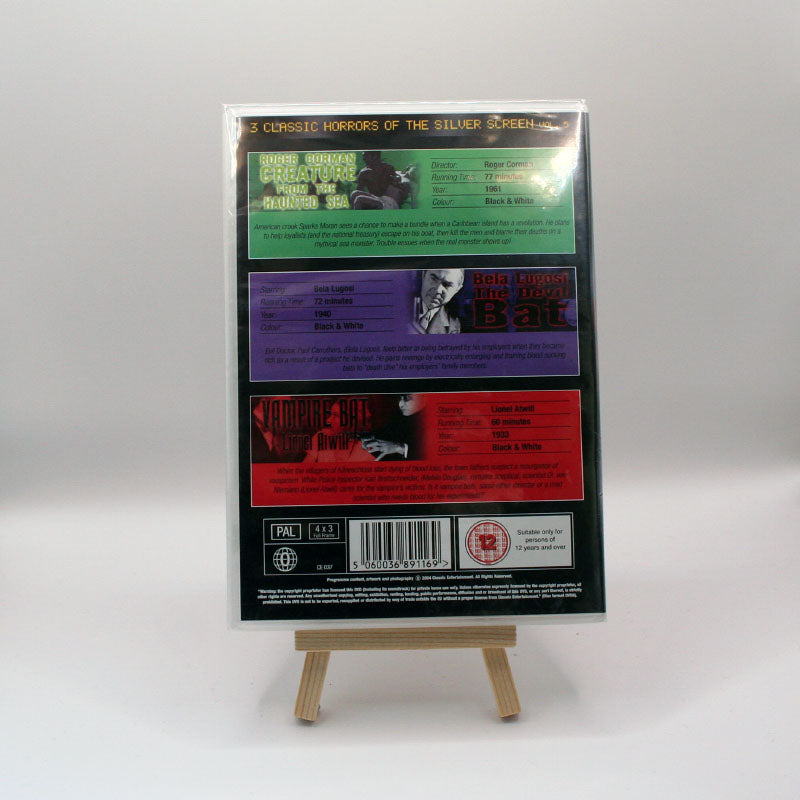 3 Classic Horrors Vol. 5 Creature From The Haunted Sea/The Devil Bat/Vampire Bat