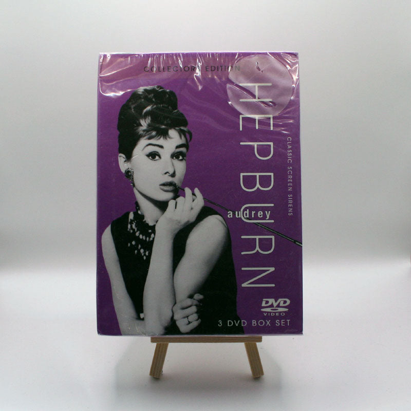Audrey Hepburn 3 DVDs; Roman Holiday/Breakfast At Tiffany’s/Funny Face