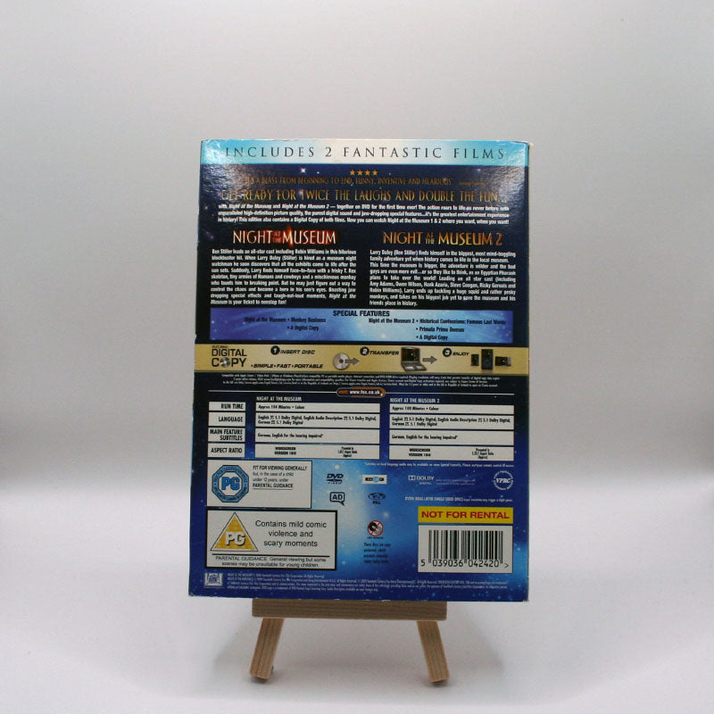 Night at the Museum 1 & 2 in slip case