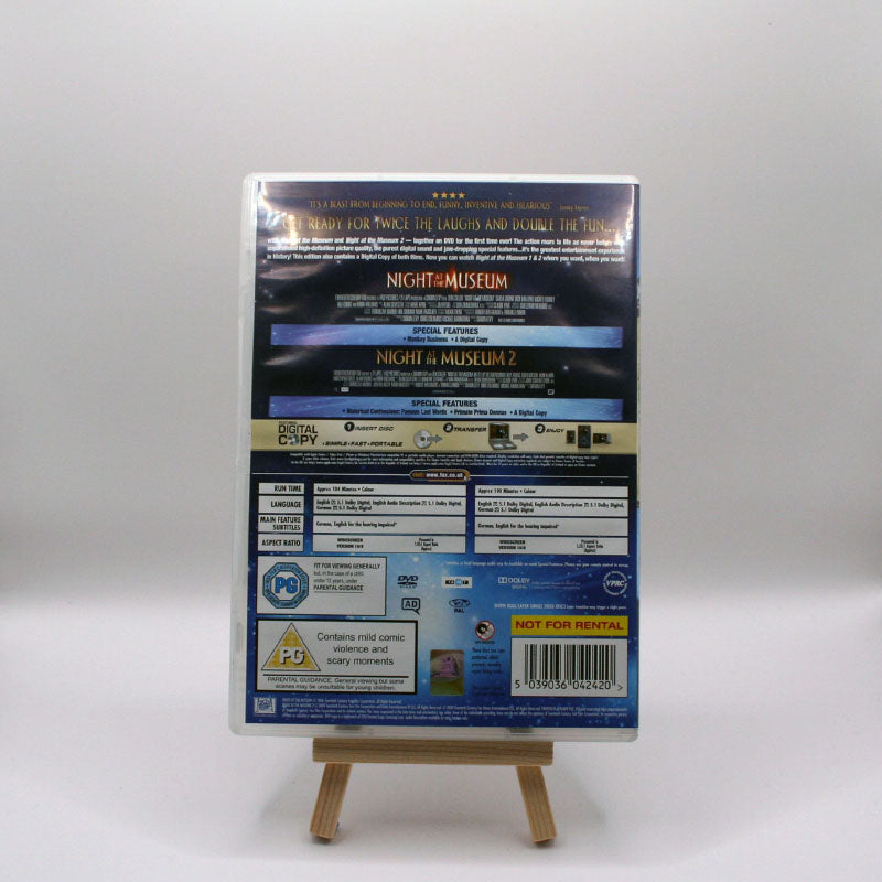 Night at the Museum 1 & 2 in slip case