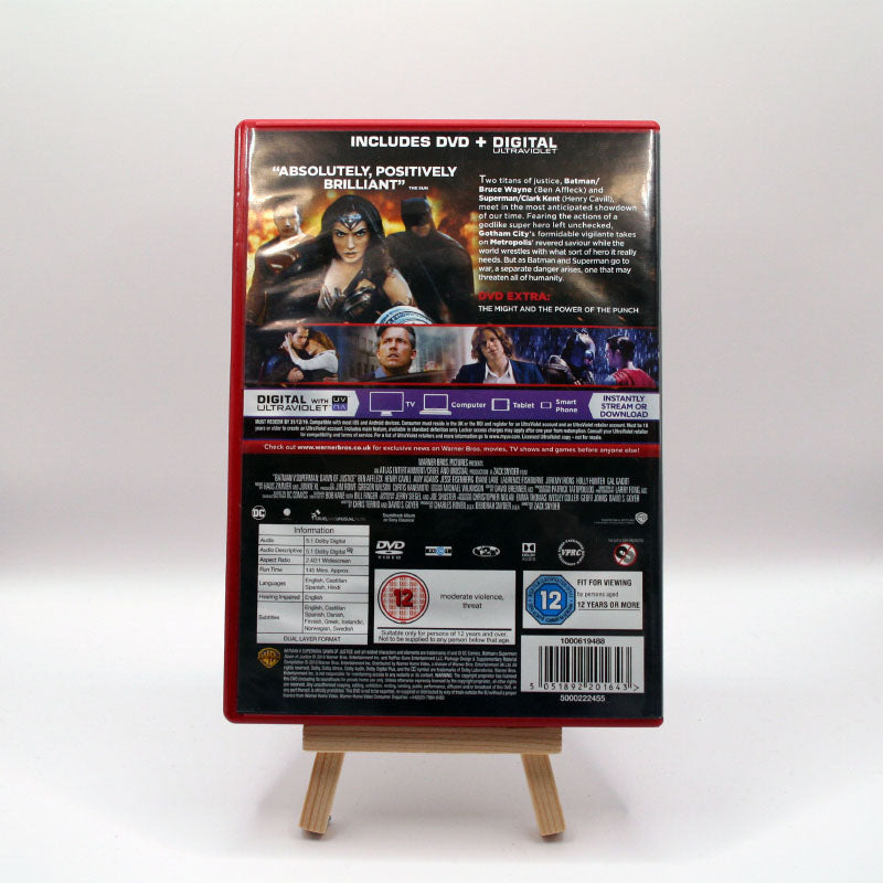 Batman v Superman: Dawn of Justice slip case+sealed trading cards