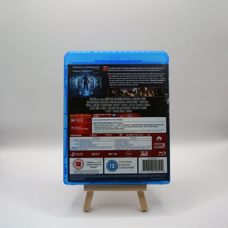 Iron Man 3 (2 discs Blu-ray +Blu-ray 3D)