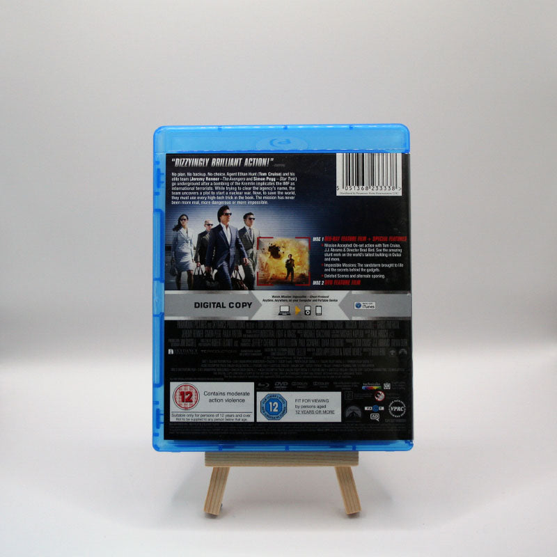 Mission Impossible Ghost Protocol Blu-ray+DVD