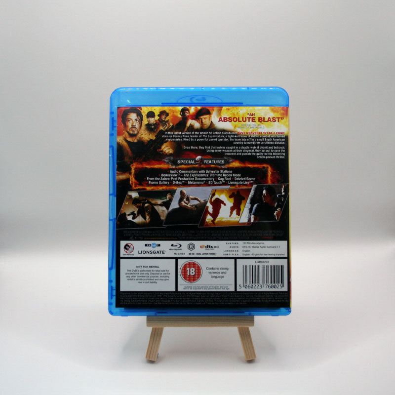 The Expendables, Uncut Version Blu-ray + Slip Case