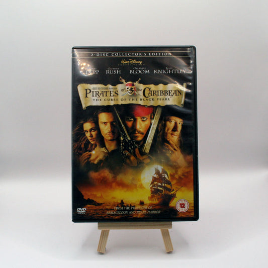 Pirates of the Caribbean The Curse of the Black Pearl 2 discs